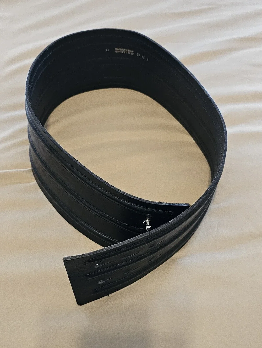 IRO Wide Leather Waist Belt Retail $350 Small-ralph lauren-below the belt